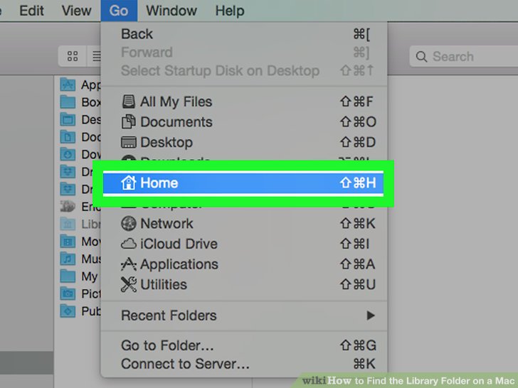 How To Show The Library Folder On A Mac