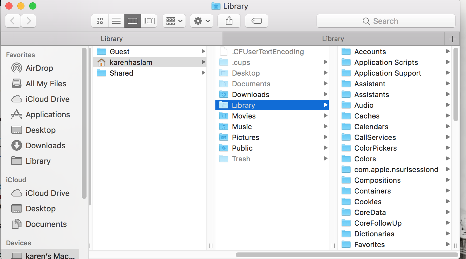 Mac How To Open Library Folder