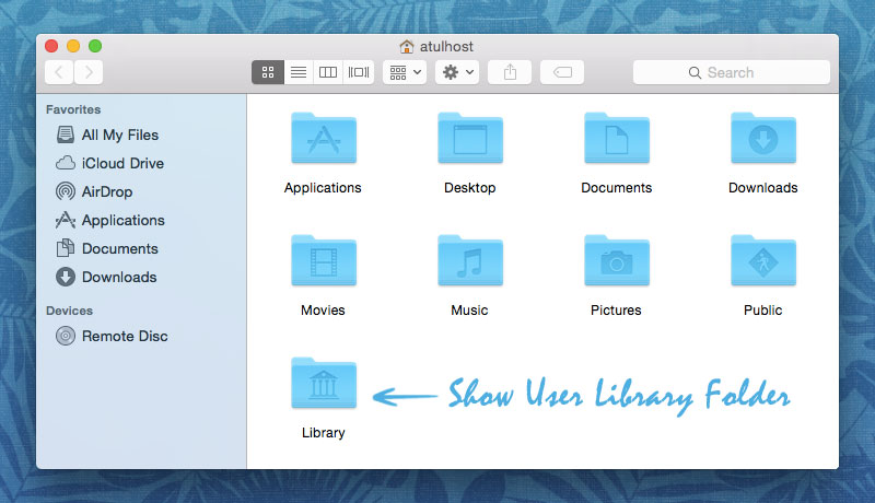 Mac Os Mojave Show User Library